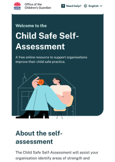 Child Safe self-assessment