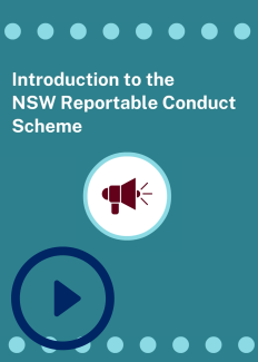 Introduction to Reportable Conduct Scheme