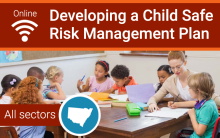 Developing a child safe risk management plan - web