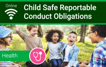Health sector - Child Safe Reportable Conduct Obligations - web