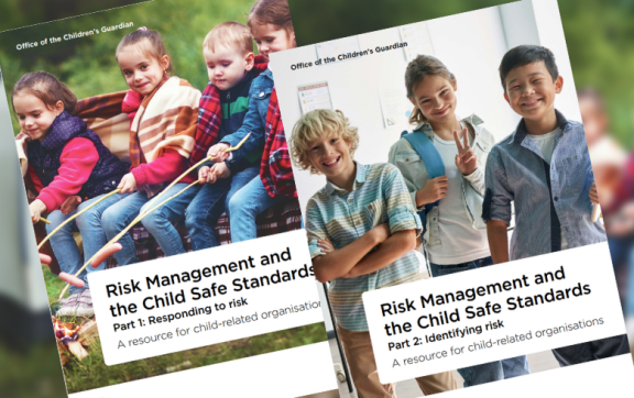 Front cover images of Risk Management parts 1 and 2